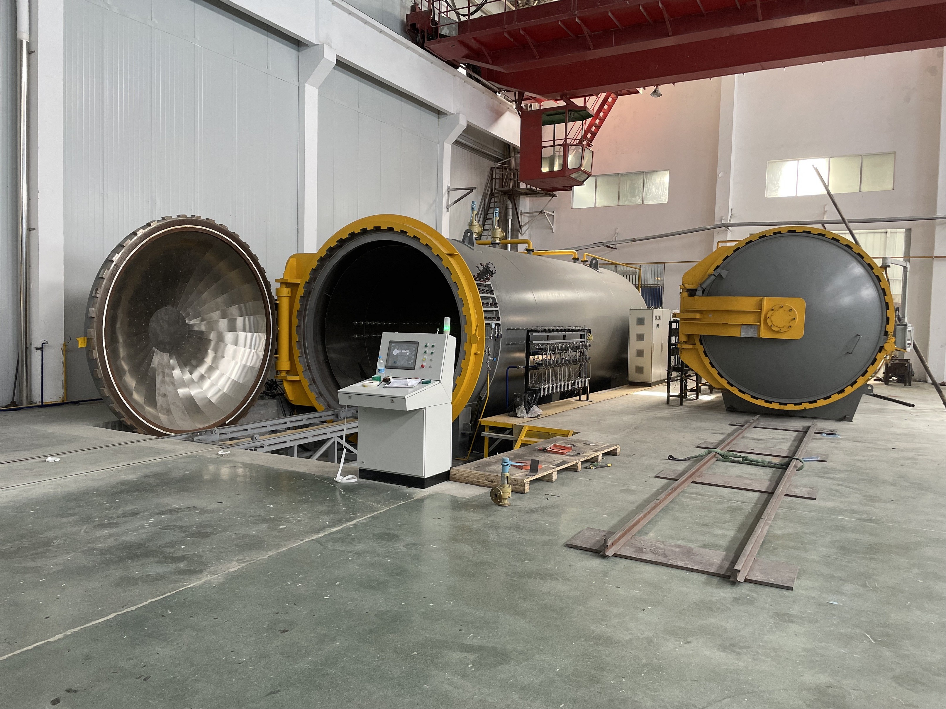Vacuum composite autoclave for prepreg vacuum pumping university experiments