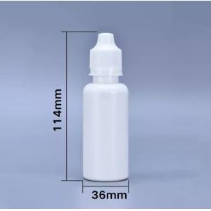 Empty Plastic Squeezable Eye Liquid Dropper Bottles 10ml 60ml 120ml