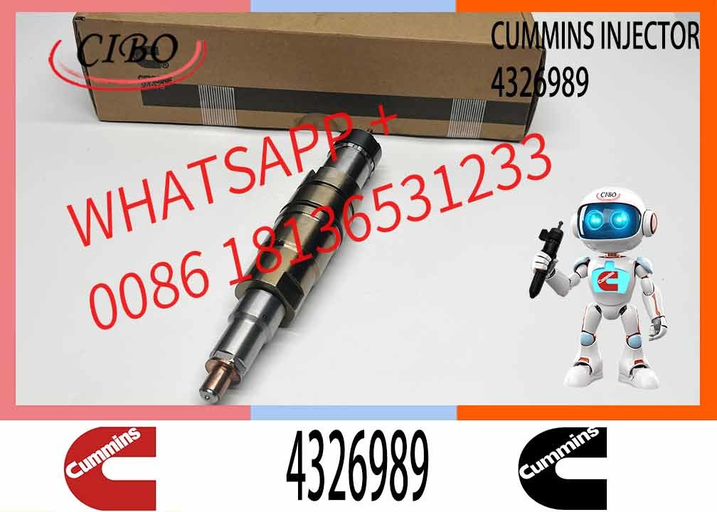 NINE Brand XPI Common Rail Injector 4326989 Auto Engine Part Fuel Injector 4326989 4397488