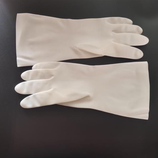 Corrosion Resistant Nitrile Dishwashing Gloves 13 Mil Chemical Resistant Gloves