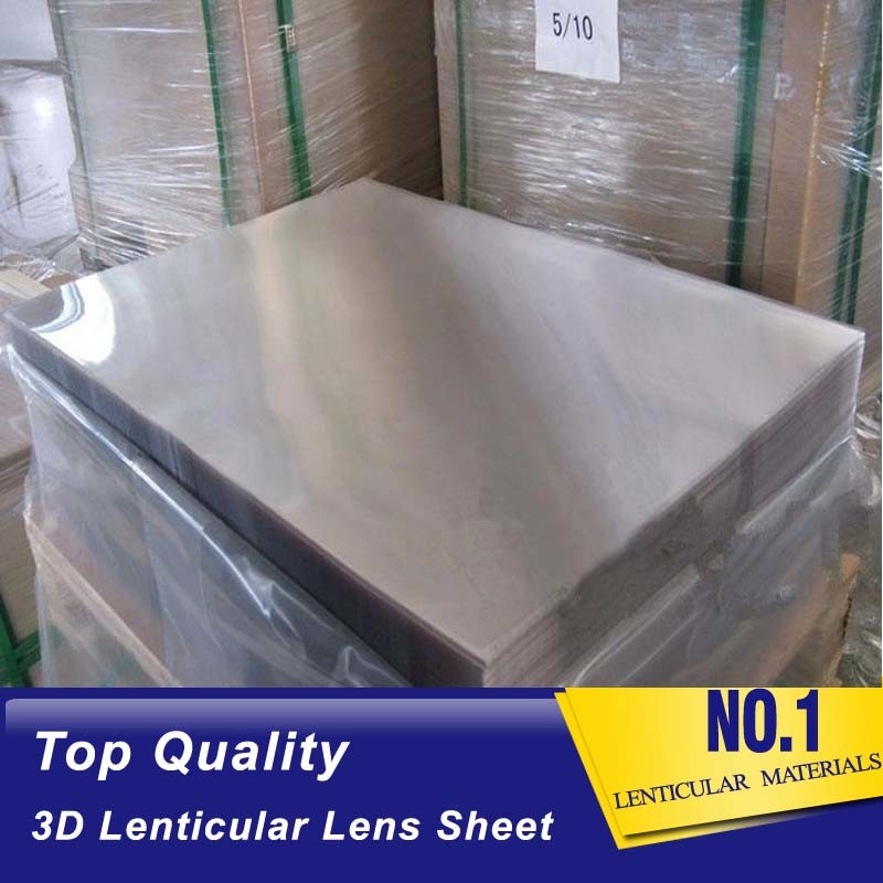PLASTIC LENTICULAR 75 LPI 0.6mm 3d plastic sheet lenticular lens film lenticular vs progressive lens material suppliers