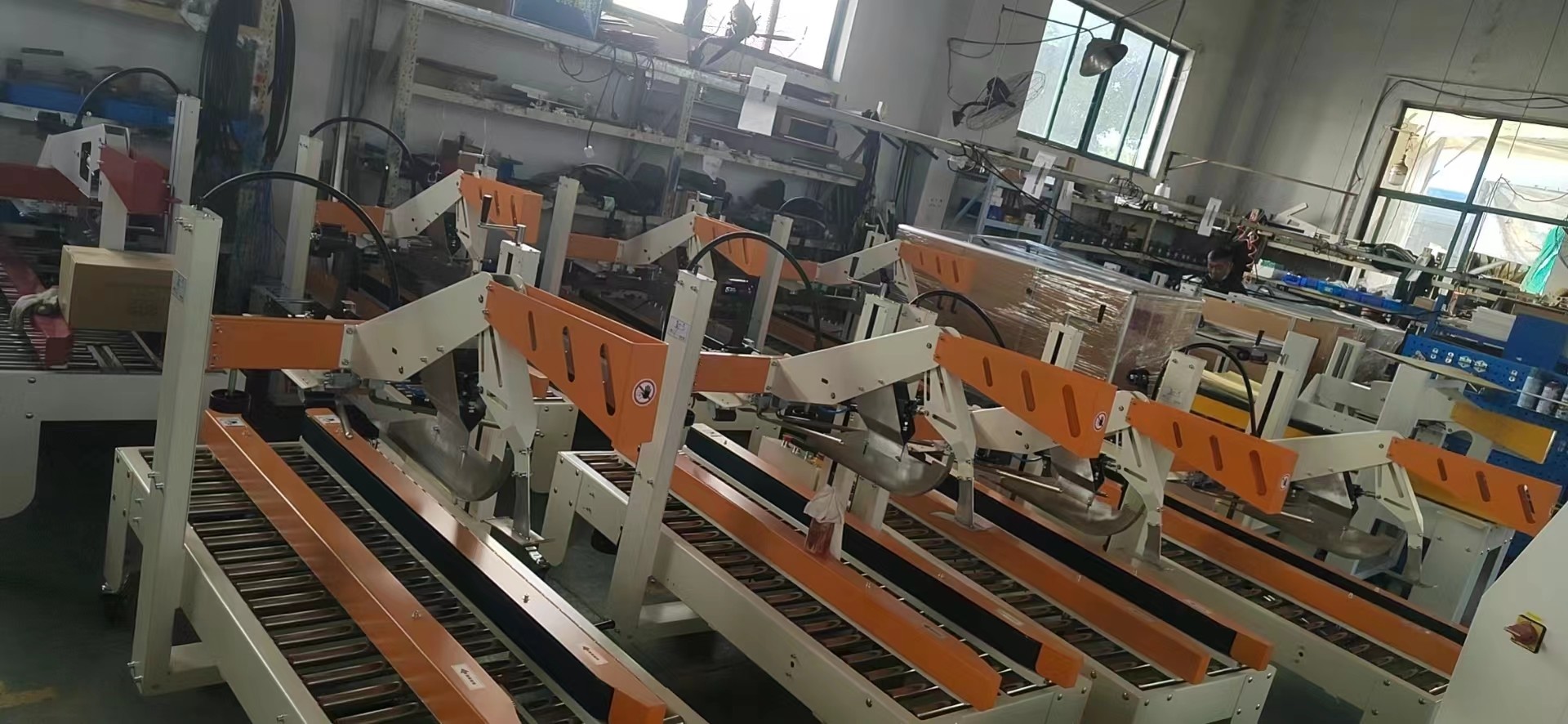 220V 50Hz Carton Sealer Machine length 200-600mm width 150-500mm height 150-500mm