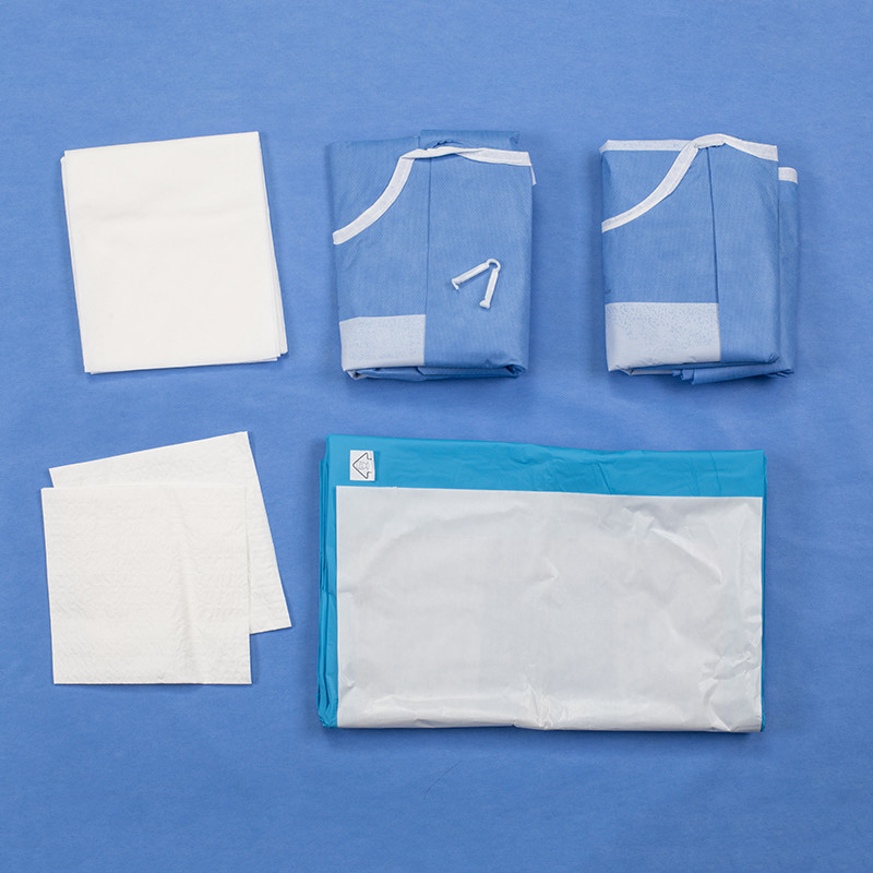 Medical Disposable Surgical Packs Caesarean Kit C Section Set CE Certificate