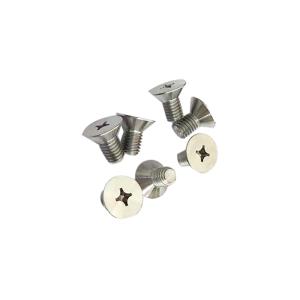 Customized High Quality Titanium Countersunk Cross Screw Titanium Flat Head