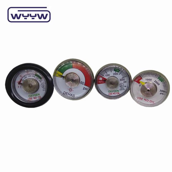Quality 38mm Mini Pressure Gauge    Medical Manometer 4% Accuracy for sale