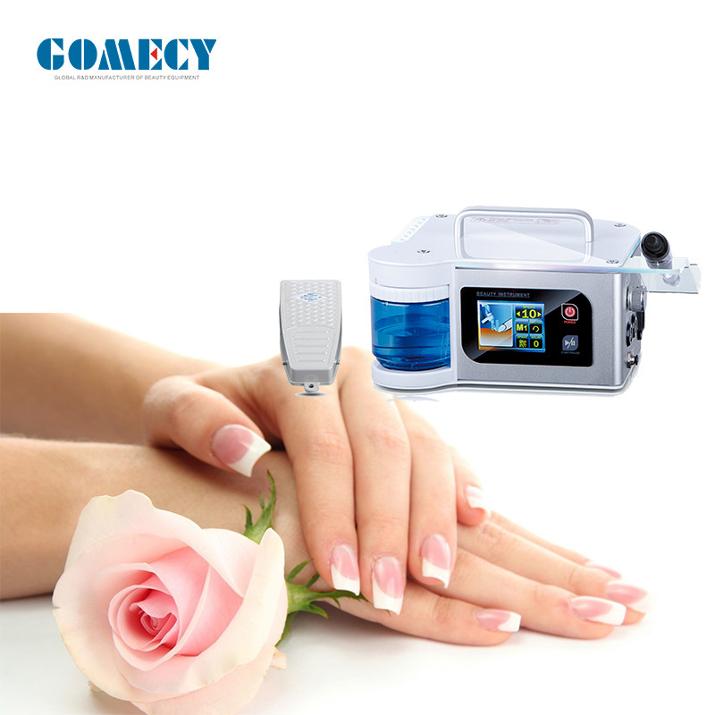 GOMECY Nail Drill Machine Easy To Rated Speed 5000rpm Max-40000rpm Max Precision Nail Care for Professionals