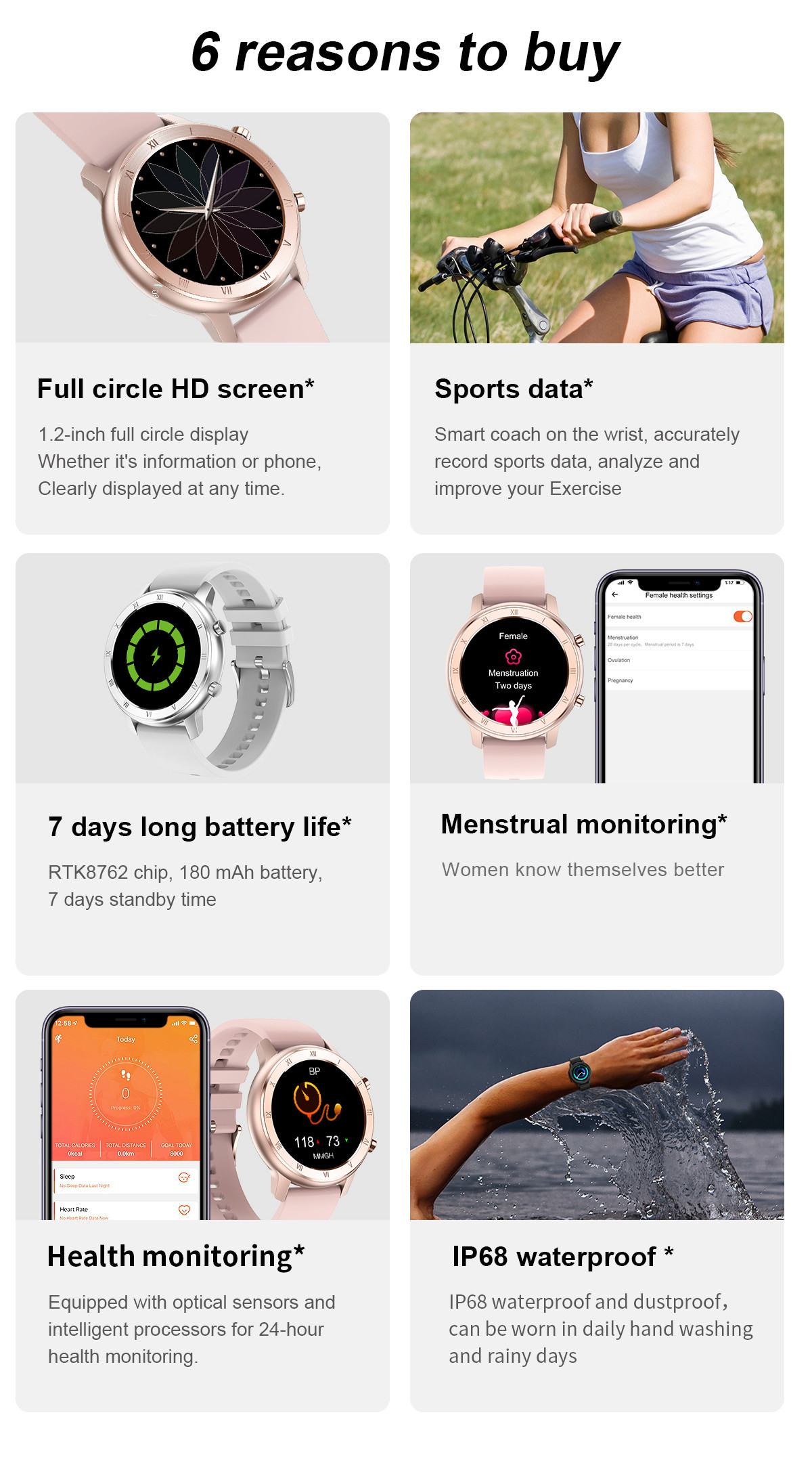 DT89 Smart Watch Women Men ECG Heart Rate Monitoring Blood Pressure IP68 Waterproof Fitness Tracker Lady Smart Band