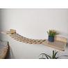 Buy cheap Pine Wood Cat Bridge Shelf On Wall DIY Modern Pet Furniture from wholesalers