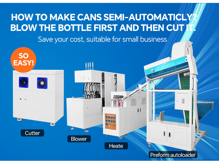 Plastic Can PET Transparent Can Food Sealing Can Blow Molding Machine