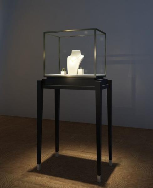 Commercial Museum Countertop Glass Display Case , Enclosed Collectors Display