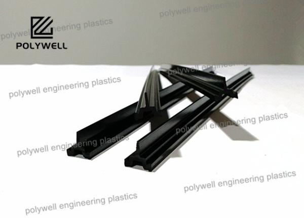 Plastic Bar Nylon Profile PA66 25% Glass Fiber Extrusion Heat Insulation Strip
