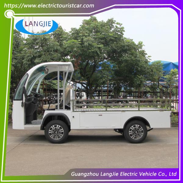 0.9 Ton Two Seater Electric Car AC Electric Hotel Buggy Car With Cargo For