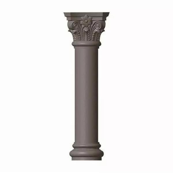Custom-Made Roman Column Pillar Wax Candle Holder Mold Cement Concrete Plaster