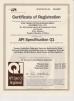 Xi'an TianRui Petroleum Machinery Equipment Co., Ltd. Certifications