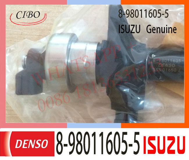 8-98011605-5 ISUZU Fuel Injector 8-98011605-4 For 4JK1 095000-6993 095000-6992