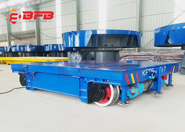Low Voltage Electricity Operated Die Transfer Flat Heavy Load Cart Rail Guided Cart