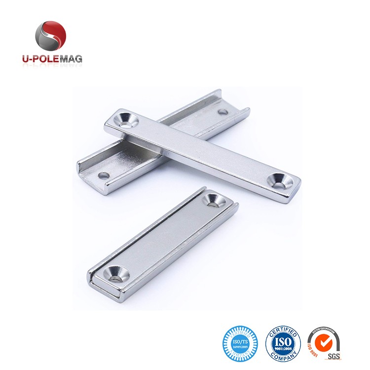 45lbs Pull Force U Shape Neodymium Channel Magnet with 50 LB Holding Power
