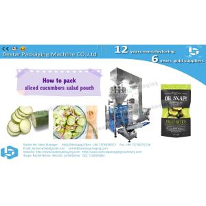 Mixing salad leafy vegetables automatic weighing and pouch packaging machine
