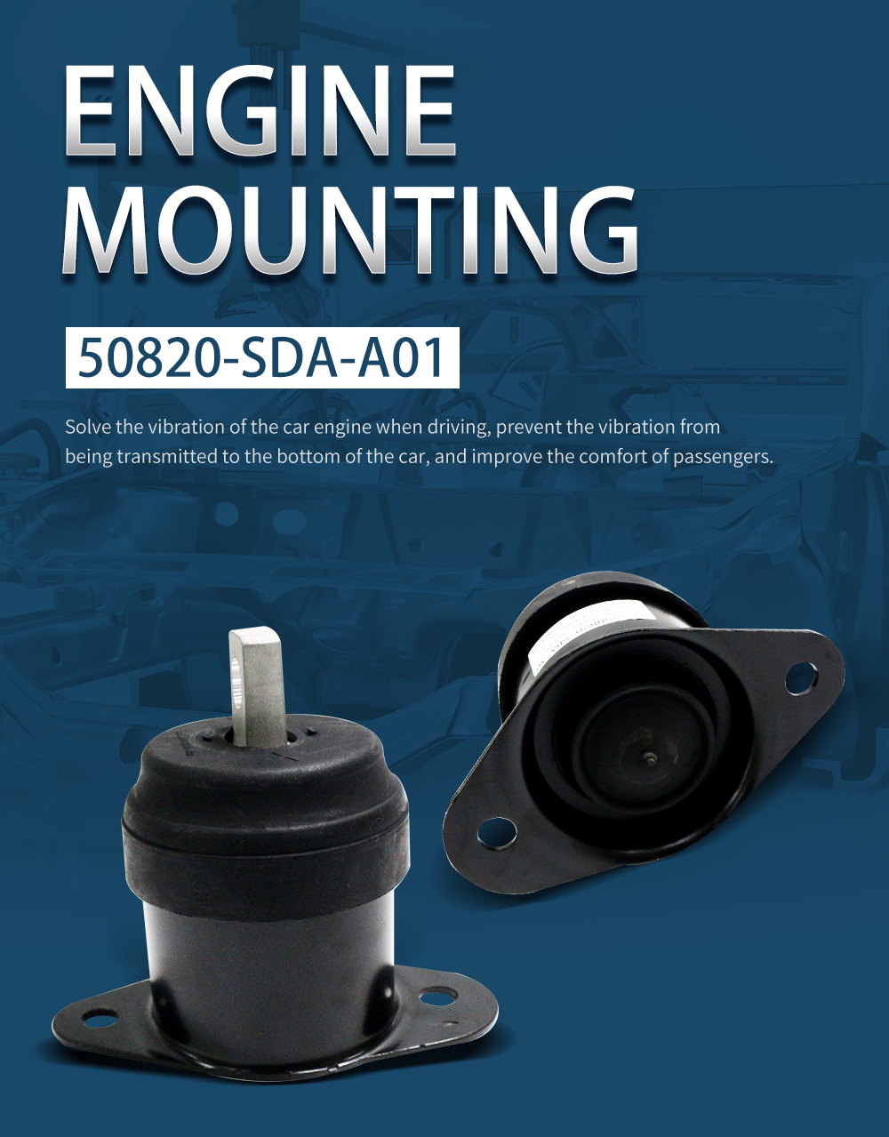 Engine Mounting Support Honda Steering Rack 50820-SDA-A01 ACCORD 03-07