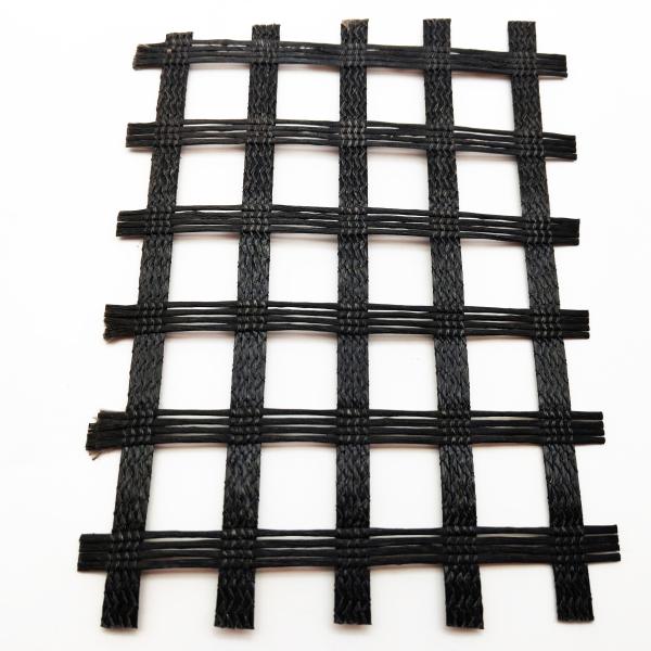 Bitumen Coating Road Paving Material Fiberglass Geogrid with Mesh Size 12.7*12