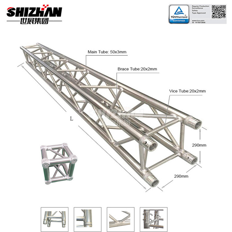 LED Screen Hanging Lighting Truss Music Stage Spigot Bolt Truss