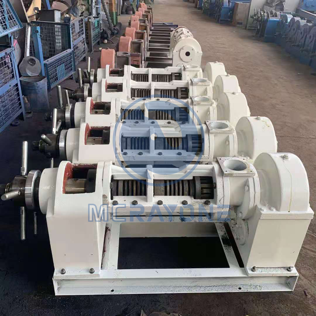 Organic Peanut Electric Oil Press Machine With Electrical Control Cabinet