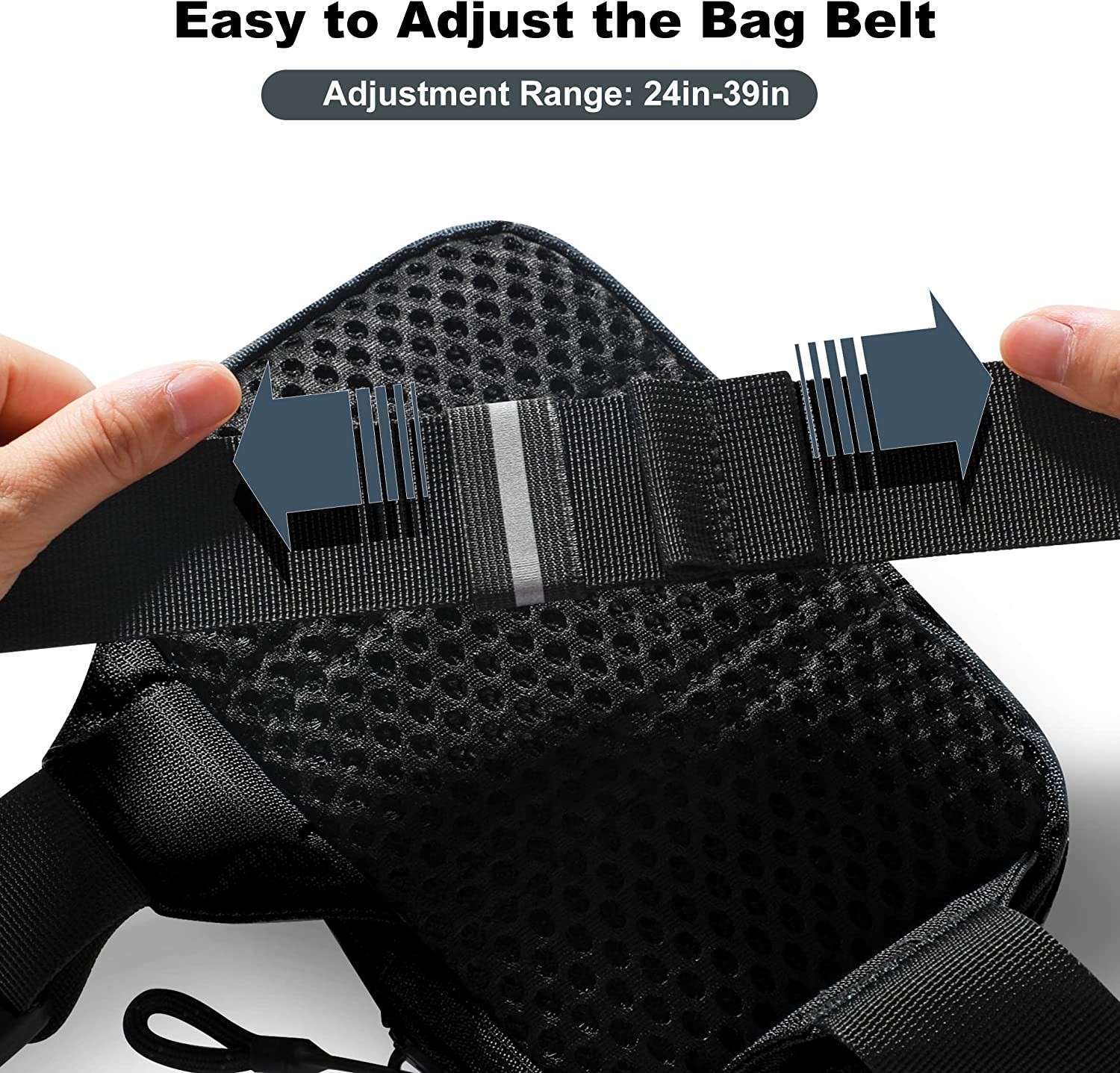 Men Women Small Crossbody Chest Bag Shoulder Bag Messenger Bag For Travel