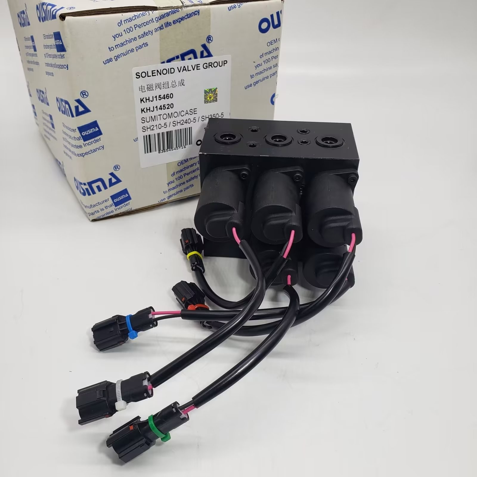 Solenoid Valve Assy KHJ15460 KHJ14520 For SUMITOMO SH210-5SH210-5 SH350-5 SH300-3 CX290 CX210 CX330