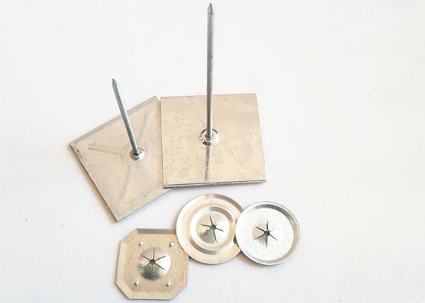 50mm Base Metal Self Adhesive Insulation Pins Adhesive Insulation On Smooth
