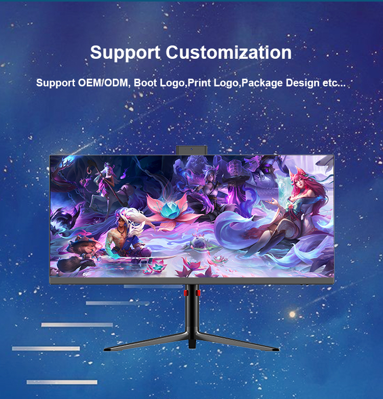 Business and Gaming All-in-one PC with Core i3/i5/i7 CPU 1920*1080 HD Widescreen Windows 10
