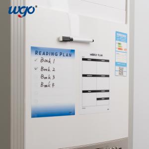 Removable Sticky Dry Erase Board 132*182 Mm Whiteboard Sheets For Memo Drawing