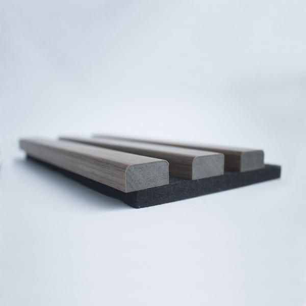 600*2400*21mm 3 Sides Coated Slat Wood Absorbing Application Meeting Room