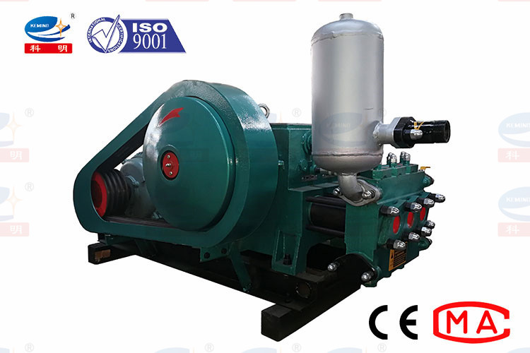 Reciprocating Piston Type Cement Grouting Equipment Small Triplex Mud Pump