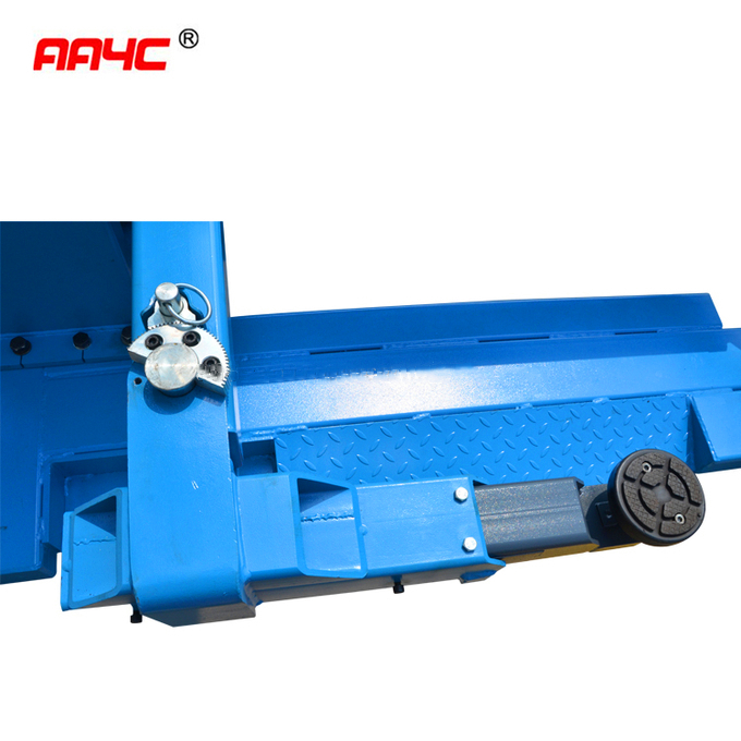 AA4C 1 Post Car Lift Hydraulic One Post Vehicle Lift Single Post Car Hoist 2.5T 1.8M Car Parking Lift
