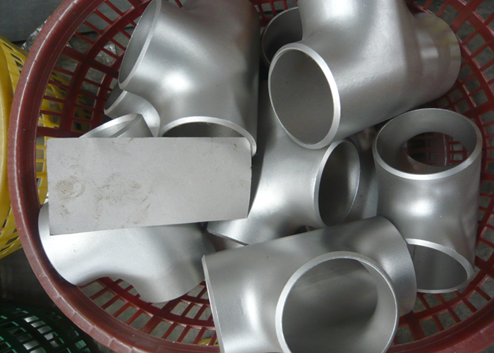 stainless steel buttweld tee