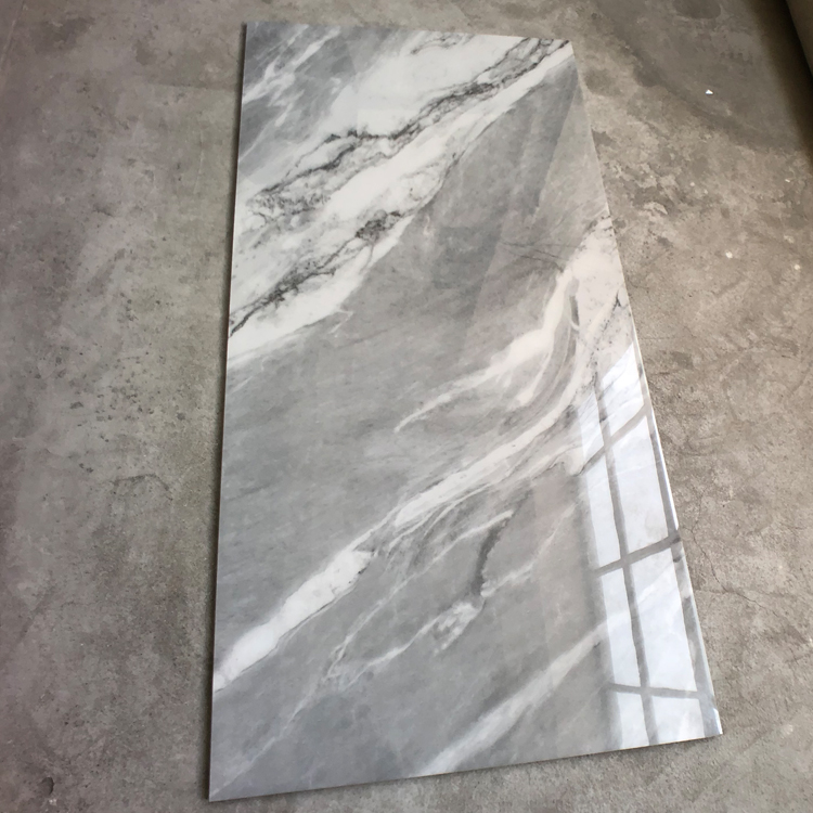 Water Absorption 0.5% Glazed Polished Ceramic Glass Tiles for Kitchen Wall Decoration