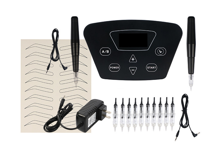 Eyebrow Tattoo Digital Permanent Makeup Machine Kit Black Pearl For Eyeliner / Lip