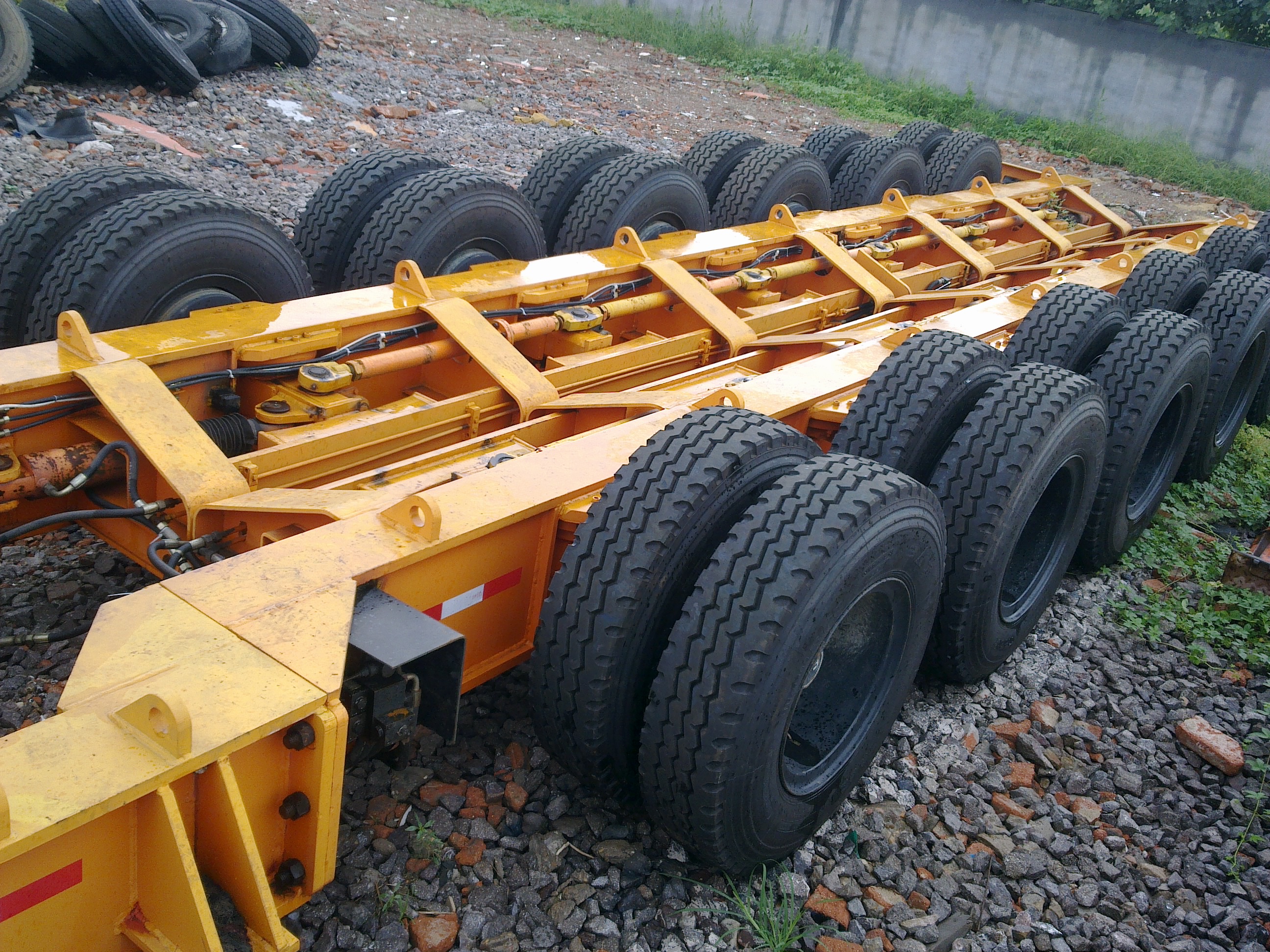 Steel Wind Blade Semi Trailer for Special Transport by Ltd Steel Ltd Manufactory