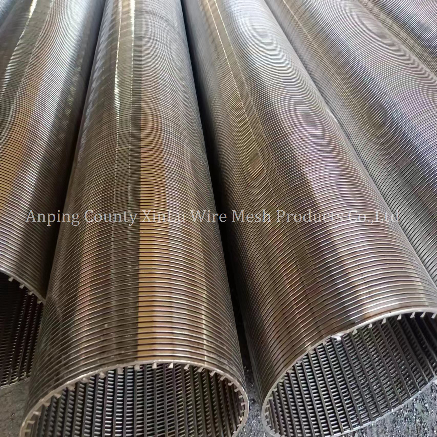 Stainless Steel Sand Control Johnson Wire Screen Tube for Oil Pump Drilling