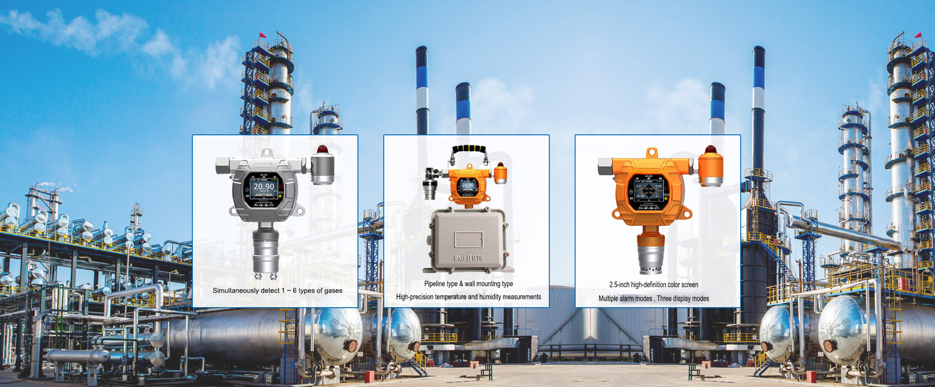 Fixed H2S Gas Detector