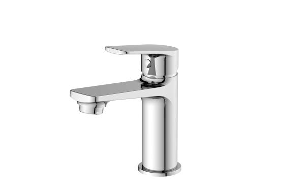 Ceramic Valve Core Contemporary Brass Body Basin Faucet 35mm Cartridge Hot Cold