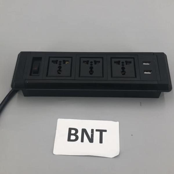 Tabletop / wall mount smart office partition power socket outlets with the
