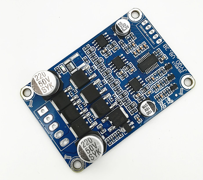 Rectangle Sensorless Bldc Motor Driver Controller 12v Based On JY02A IC