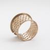 Buy cheap 90 - 120HB Hardness Wrapped Bronze Bearing Bushing CuSn8P0.3 With Oil Holes from wholesalers