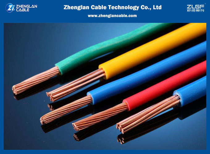 Building And House Wire For IEC 60227 /GB/T5023.3-2008 Standard/BV Cable(450/750) PVC Insulated Use For Home Or Building
