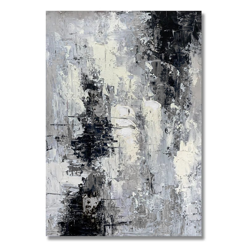 Abstract Handpainted Painting Artwork Large Acrylic Wall Art Oil Canvas Without Frame
