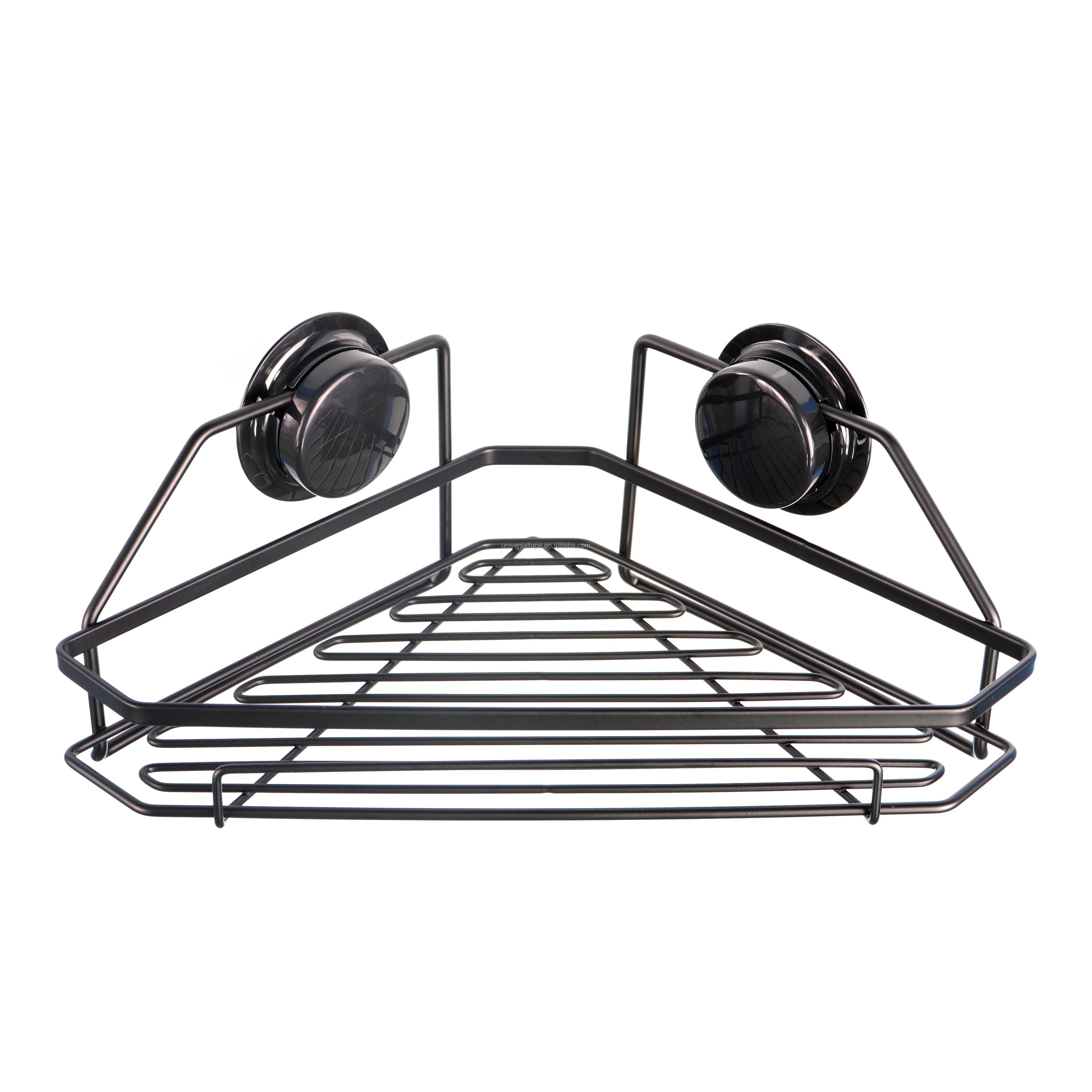 Stainless Steel Surface Painted Finshed Bath Corner Shelf Black Oxidation Treatment