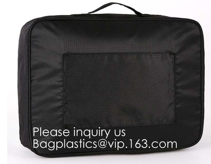 Light Weight Large Capacity 600D Polyester Duvets Pillows Home Quilt Storage Bag with Zippers,Ecofriendly Quilt Gift Pac