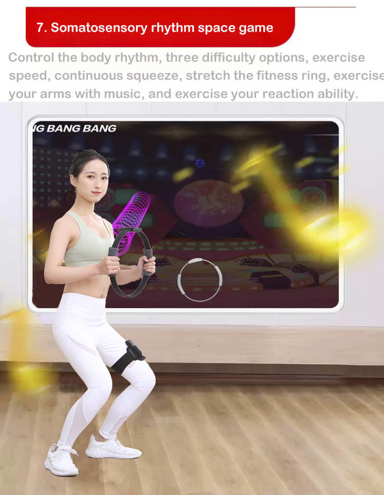 3.7V 500mAh Smart Fitness Ring Bluetooth IOT Fit Adventure Game
