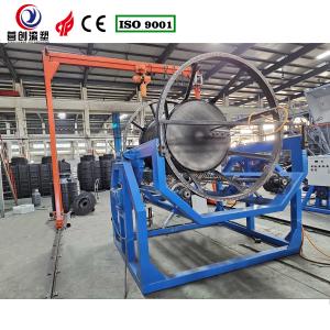  Automatic Low Noise Rock And Roll Rotomoulding Machines With Delta PLC Control Manufactures